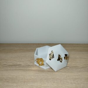 Πορσελάνινο βαζάκι εξάγωνο