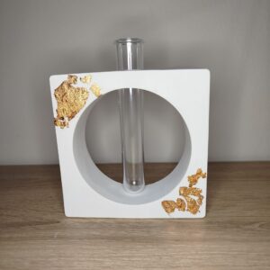 Βάζο από πορσελάνη με δοκιμαστικό σωλήνα