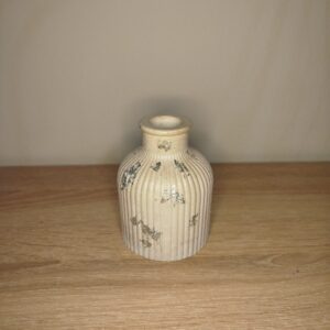 Βάζο ριγέ από πορσελάνη