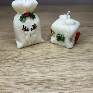 Χριστουγεννιάτικα αρωματικά κεριά με επιλογή αρώματος και χρώματος