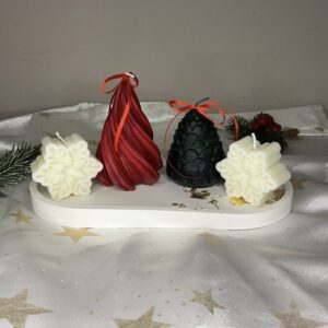 Σύνθεση κεριών Χριστουγέννων